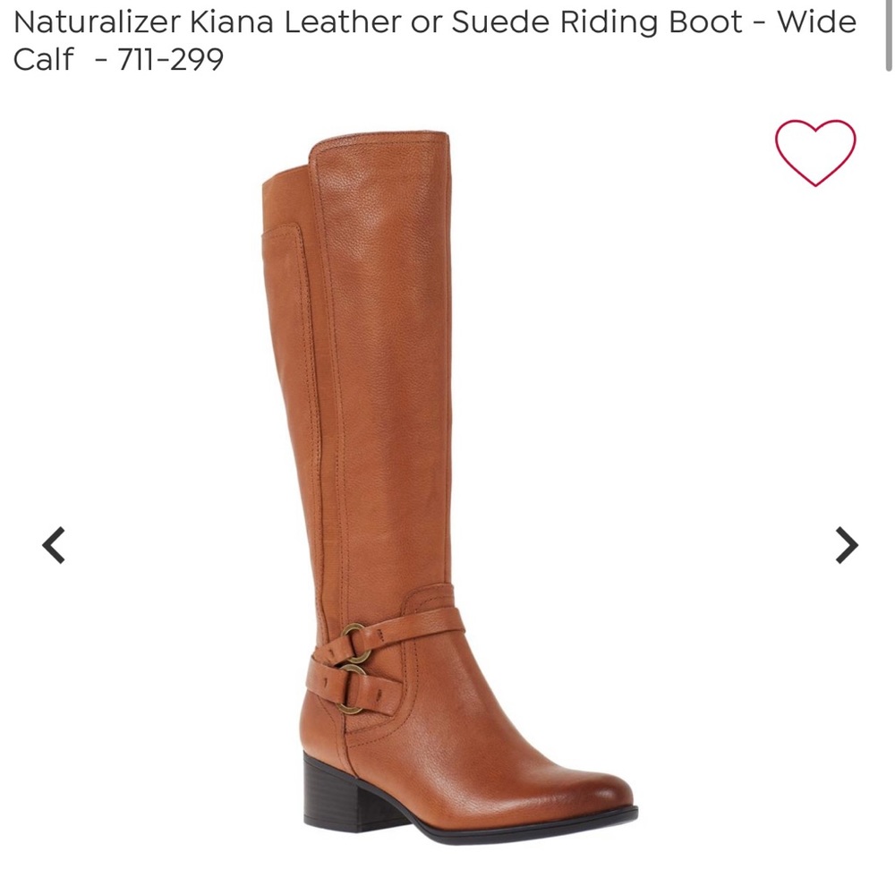 Naturalizer Wide Riding Boot 9.5